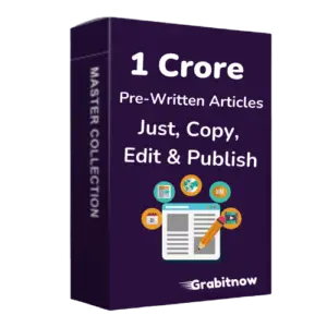Pre-Written 1 Crore Articles Bundle